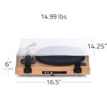 Fluance RT82 High Fidelity Vinyl Turntable - Bamboo