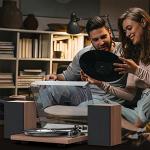 Bluetooth Turntable with 36 Watt Speakers and Cartridge