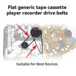 Zalati 28pcs Rubber Belt for Tape Machines