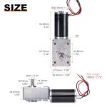 12V High Torque Worm Gear Motor for DJs
