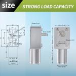 High Torque Worm Gear Motor with 6mm Shaft