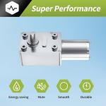 High Torque Worm Gear Motor with 6mm Shaft