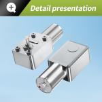 High Torque Worm Gear Motor with 6mm Shaft