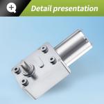 High Torque Worm Gear Motor with 6mm Shaft