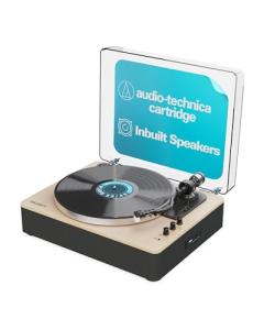 Bluetooth Record Player with USB and Speakers