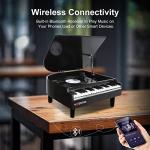 VOSTERIO Bluetooth Turntable with Built-in Speakers