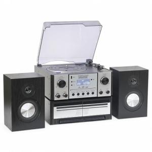 Steepletone Houston XP Bluetooth Music Centre with Speakers