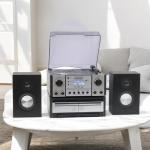 Steepletone Houston XP Bluetooth Music Centre with Speakers