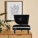 VOSTERIO Bluetooth Turntable with Built-in Speakers