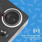 JAM Sound Turntable Player with Dual Speakers