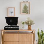 VOSTERIO Bluetooth Turntable with Built-in Speakers