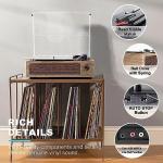 Trynnay Bluetooth Vinyl Record Player with Speakers