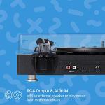 JAM Sound Turntable Player with Dual Speakers