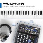 Gemini Sound Gem-08USB - 8 Channel Mixer with Bluetooth