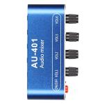 4-Channel Mini Audio Mixer with Stereo Jack