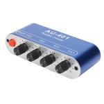 4-Channel Mini Audio Mixer with Stereo Jack