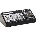 Soundlab 4-Channel Microphone Mixer with Effects