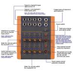 Summina 8-Channel Ultra Low Noise Mixing Console