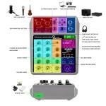 BOMGE 4-Channel Professional Audio Mixer with Bluetooth