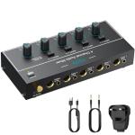 YGiTK 4 Channel Mini Audio Mixer for Instruments