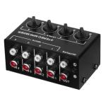 Tiardey 4-Channel Mini Stereo Audio Mixer