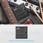 Moukey 8-Channel Low-Noise Mini Audio Mixer