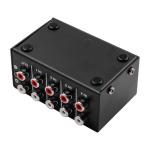 Tiardey 4-Channel Mini Stereo Audio Mixer
