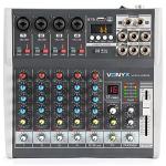 Vonyx 6-Channel Bluetooth Audio Mixer with USB