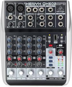 Behringer QX602MP3 Mixer with Effects and MP3 Player