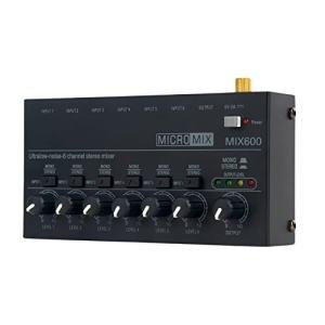 LOVIVER 6 Channel Mini Audio Mixer for Recording