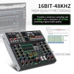 XTUGA 6 Channel DJ Mixer with Bluetooth & Effects
