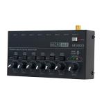 LOVIVER 6 Channel Mini Audio Mixer for Recording