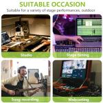 6-Channel USB Audio Mixer for DJs and Streaming