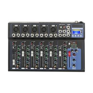 7 Channel Digital Audio Mixer for Streaming and Gaming