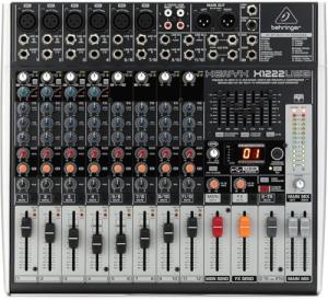 16-Channel USB Audio Mixer XENYX X1222USB