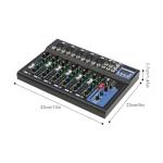 7 Channel Digital Audio Mixer for Streaming and Gaming
