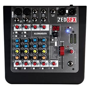 Allen & Heath ZED-6FX Analog DJ Mixer