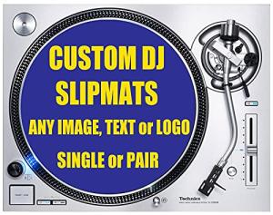Personalized DJ Slipmat – Your Image or Text