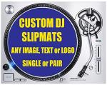 Personalized DJ Slipmat – Your Image or Text