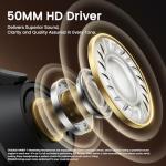 DOQAUS HD1 Wired DJ Headphones with Dual Jacks