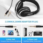 JOYO Wired Over Ear Headphones for DJ and Studio