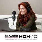 M-Audio HDH40 Over Ear Studio Headphones