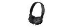 Sony MDR-ZX110 Foldable Wired Headphones - Black