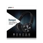 Groov e Tempo Wired Over-Ear Headphones with Microphone