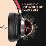 Ailihen Foldable Over-Ear Wired Headphones with Mic