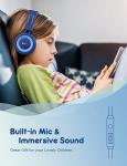 iClever Kids Wired Headphones with Volume Control
