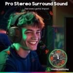 WESEARY Wireless Gaming Headset with ENC Mic