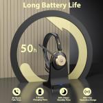 Bluetooth Wireless Headset with Noise Canceling Mic