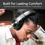 DOQAUS Bluetooth Over-Ear Headphones with 90-Hour Playtime
