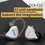 CCA C12 Stereo Bass In-Ear Headphones with Mic